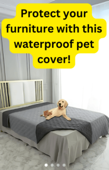 dog bed cover