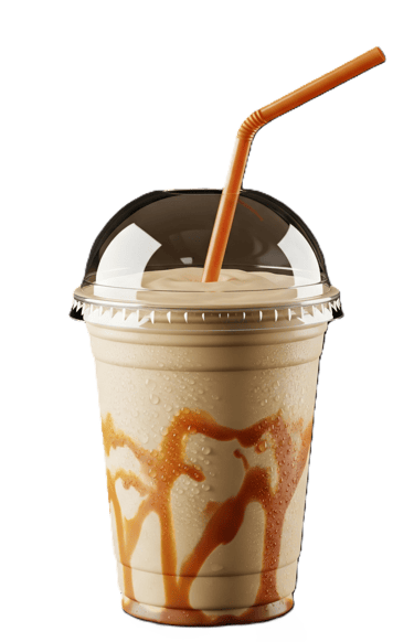 Caramel Milkshake by PremiYum Foods!