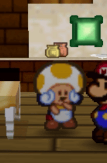 Paper Mario - Female Toads, Old Toads