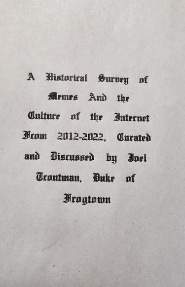 printed title page