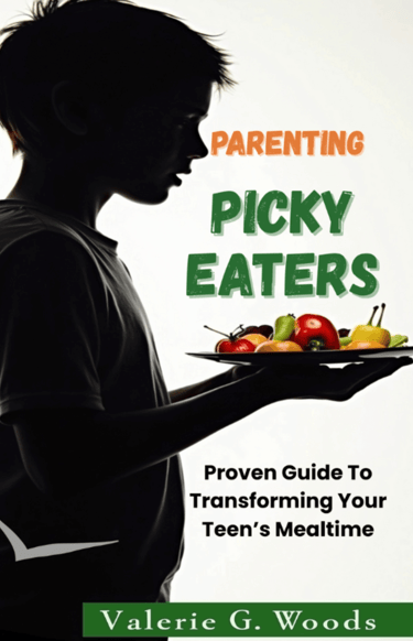 Parenting Picky Eaters Cover with Teenager Holding a Plate of Food