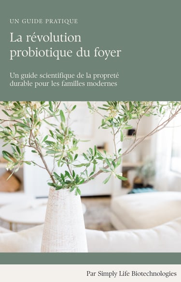 The Probiotic Home Revolution eBook cover French edition by Simply Life Biotechnologies