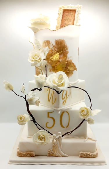 wedding cake San Cesareo