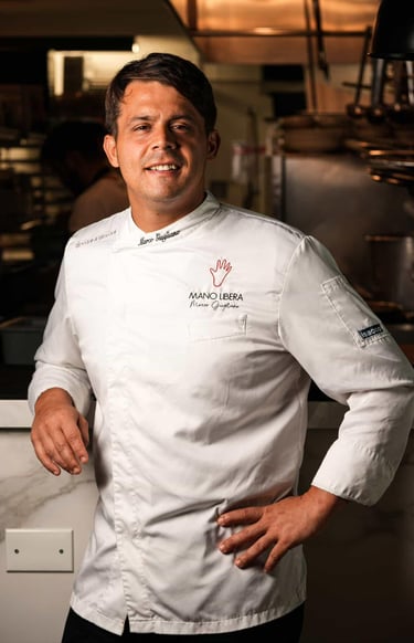 Chef Marco Giugliano of Mano Libera Miami