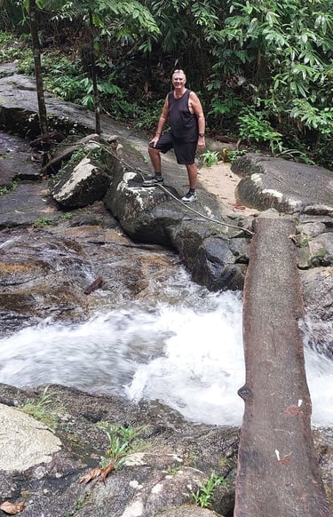 thailand khao lak ton chong fa waterfall lam ru