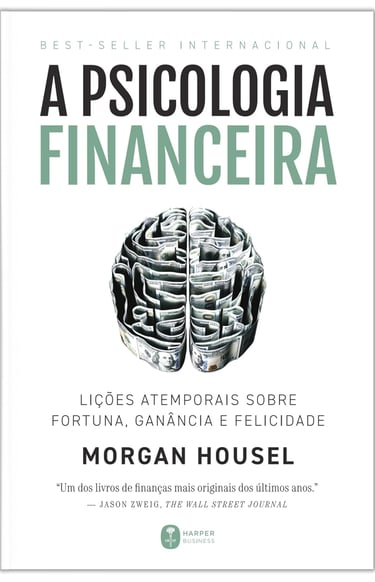 Essa imagem representa o livro Psicologia Financeira