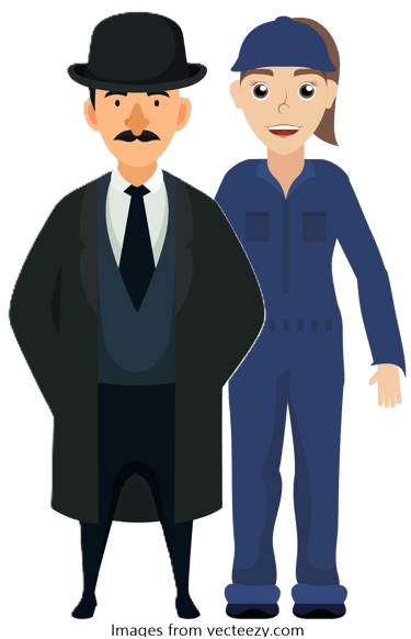 Flat Henry and Georgia