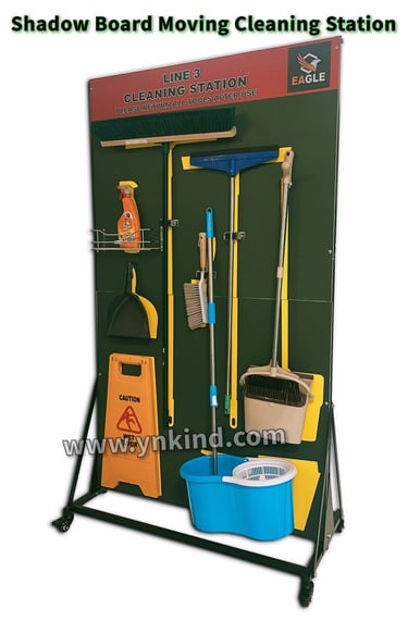 Shadoe Board Moving Cleaning Station