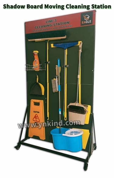 Shadoe Board Moving Cleaning Station