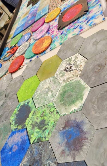 crédences, crédences en plastique recyclé