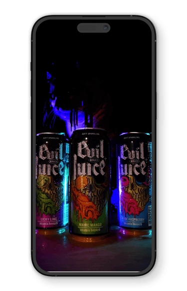 Snackable Video-Content für RAUCH Eistee auf TikTok & Instagram – produziert für mehr Sichtbarkeit, 