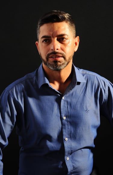 a man with a beard and a beard