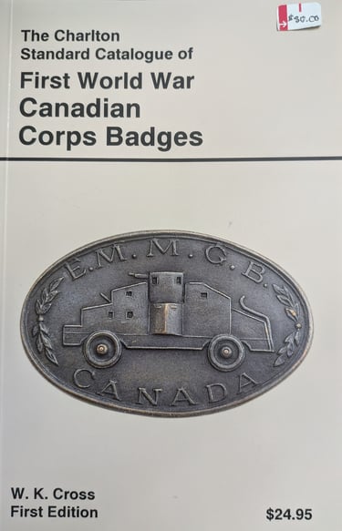Resource: W.K. Cross CEF Corps Badges Book Cover