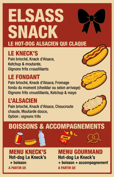 Hot-dog Alsace