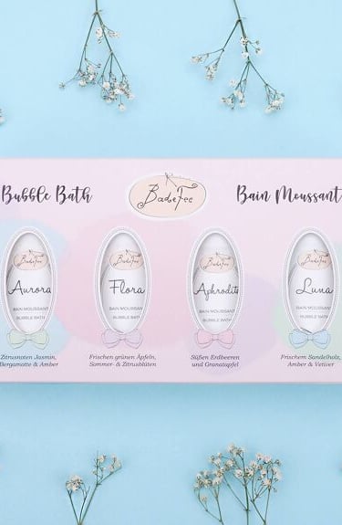 coffret bain moussant