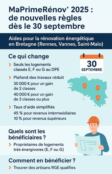 ma prim renov les aides infographie explicative Rennes Vannes tout comprendre trouver les aides