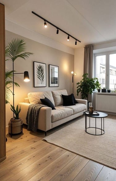 iç mekân zemin kaplama laminant parke detayı