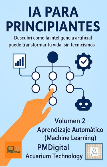 Portada tapa Volumen 2 - Aprendisaje Automatico MACHINE LEARNING