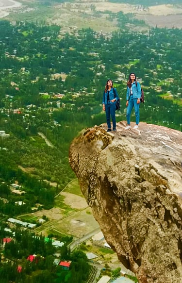 Ringchan rock at skardu Pakistan 