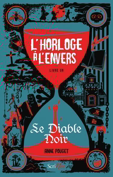 Première de couverture du roman L'horloge à l'envers 1