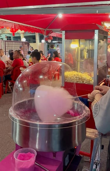 Cotton candy cart rental in KL , Klang Valley, Ipoh , Melaka, Johor and Penang Malaysia