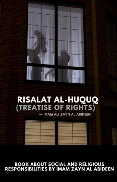 Download Risalat al-huquq, Treatise of right, Risalatul Haqooq, Imam Zayn al abidin, Imam Sajjad