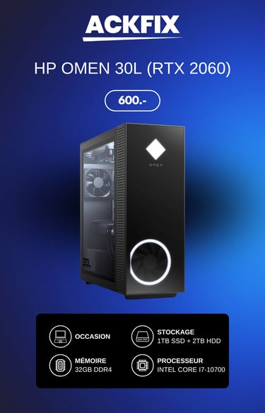 HP Omen 30L (RTX2060)