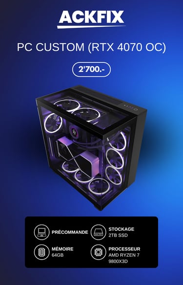 PC CUSTOM (RTX 4070 OC)