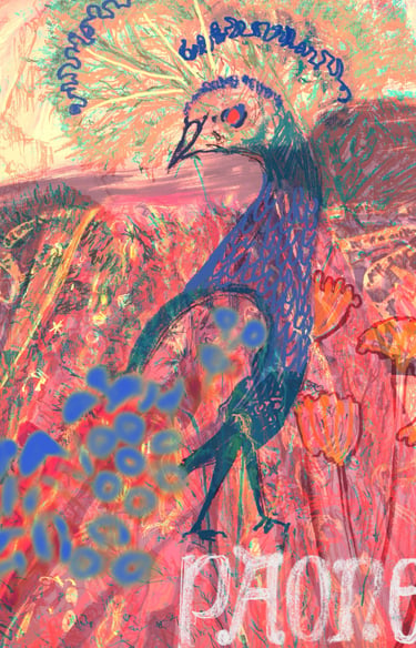Study for Paone - digital collage