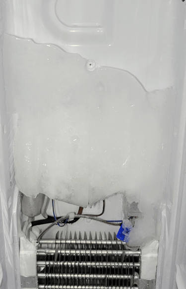 samsung fridge ice buildup repair bellflower california