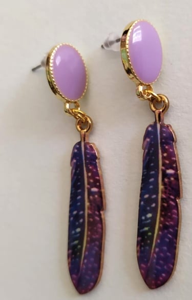 Bijoux Les Couleurs de Lo Collection plumes