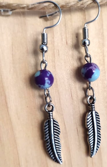 Bijoux Les Couleurs de Lo Collection plumes