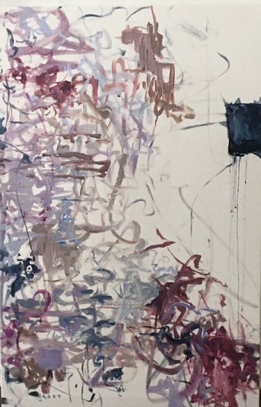 an abstract sold painting 