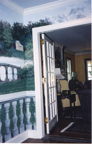 Trompe L'oeil literally means "trick of the eye" in French. 