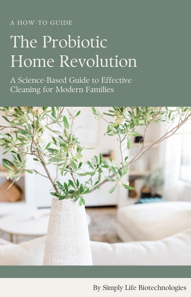 The Probiotic Home Revolution eBook cover English edition by Simply Life Biotechnologies