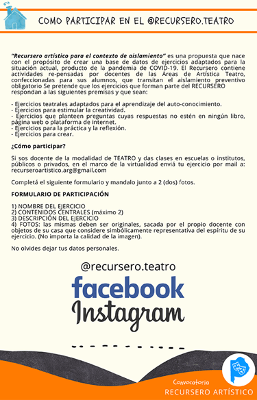 Las convocatorias se socializaban en los mismos cuadernillos. Año 2020