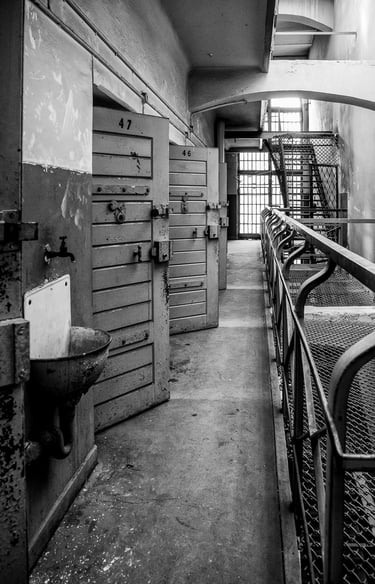 Zellengang des ehemaligen Gefängnisses Amtsgericht Berlin-Köpenick