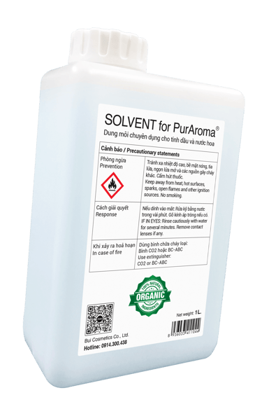 PurAroma Solvent 1L bottle