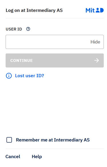 a phone screen showing a log in the logger