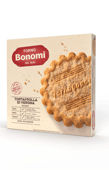 Confezione della Torta Frolla di Verona Forno Bonomi
