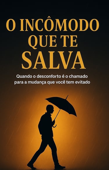 Capa do e-book O Incômodo que Te Salva — guia de autotransformação emocional