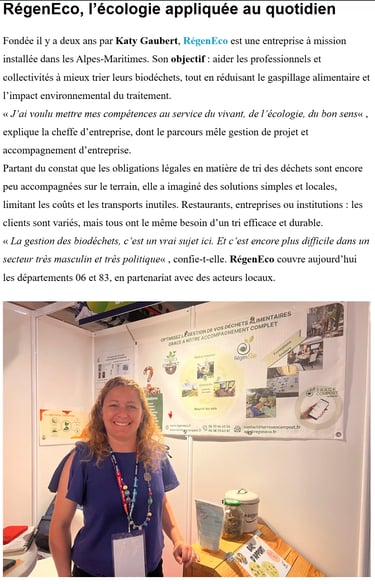 Presse Nice Premium Entreprenariales
