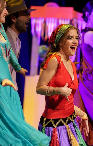 action photo at a dfw theater musical