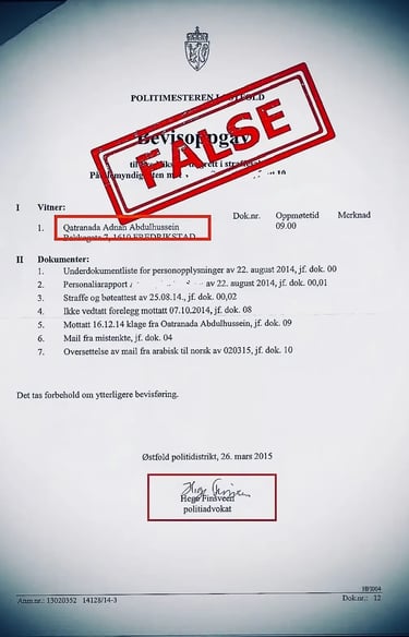 salah hassan al saadi, zainab abdulkarim,Qatranada Adnan Abdulhussein, Hege Finsveen