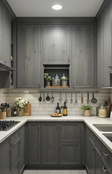 31 Inch Pot Rack Wall Mounted，3 in 1 Pots and Pans Organizer with 2 tier Kitchen Racks & Pot Lid Org