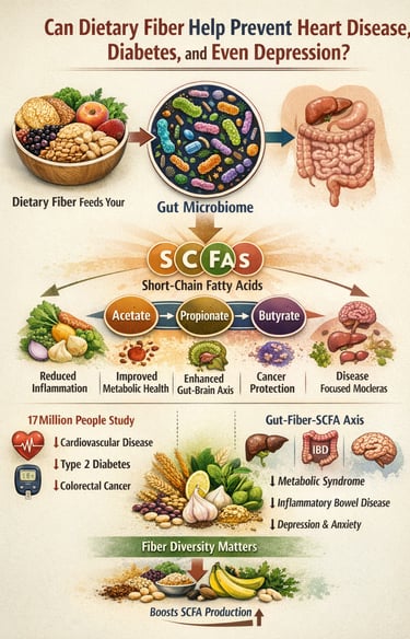 Gut Bacteria and Metabolism: What the 2025 SCFA Breakthrough Study Reveals