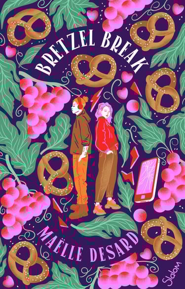 Première de couverture du roman Bretzel Break de Maëlle Desard