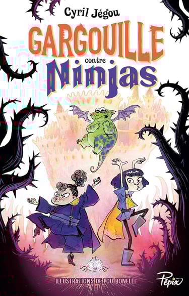 Première de couverture du roman Gargouille contre ninjas