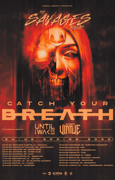 Catch Your Breath 2025 Europe tour