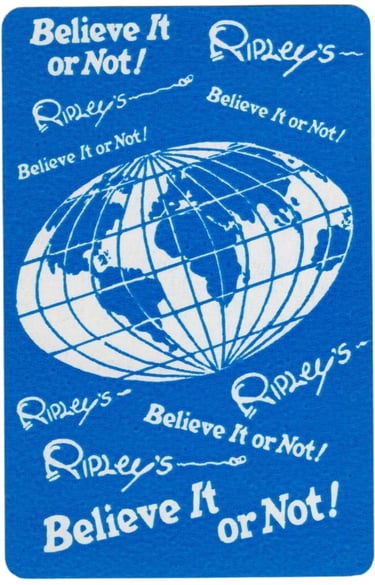 Rare Ripley's Believe It or Not! Rummy Sports Cards Set